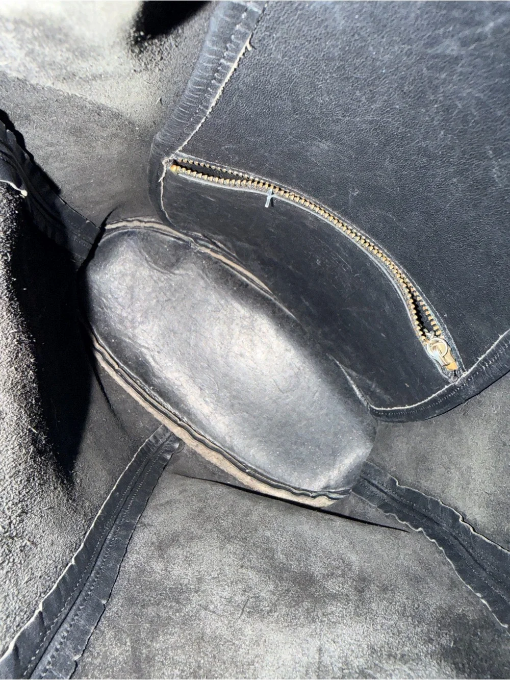 Vintage Coach Black Leather Bucket Bag – Drawstring Crossbody